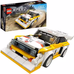 LEGO® Speed Champions 76897 Audi Sport quattro S1 Maquette Voiture de Course Jouet Fille Garçon 7 ans et plus