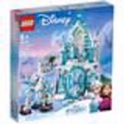 LEGO® Disney Princess 43172 Le palais des glaces magique d’Elsa Château de la Reine des Neiges Jouet avec Accessoires