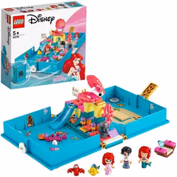 LEGO® Disney Princess 43176 Les aventures d’Ariel dans un livre de contes La Petite Sirène Jeu de Voyage Cadeau Enfant 5 ans ...