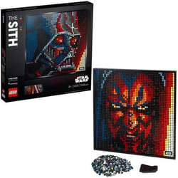 LEGO® ART 31200 Star Wars Les Sith Poster Mural Loisirs Créatifs Adultes Décoration Chambre ou Maison Cadeau Original