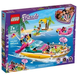 Jeu de construction - LEGO - 41433 - Bateau de fête - 640 pièces - 3 mini-poupées