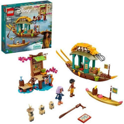 LEGO® Disney Princess 43185 Le bateau de Boun Film Raya et Le Dernier Dragon Mini-figurine et Jouet pour Enfant de 6 ans et +