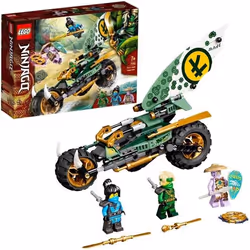 LEGO® NINJAGO 71745 La Moto de la Jungle de Lloyd Jouet avec Véhicule et Minifigurines