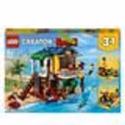 LEGO® Creator 3-en-1 31118 La Maison sur la Plage du Surfeur Jouet Figurines Animaux Marins