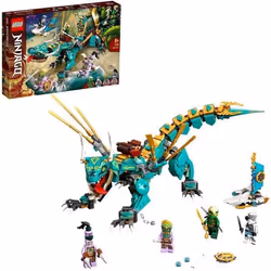 LEGO® NINJAGO 71746 Le Dragon de la Jungle Jouet de Construction avec Minifigurines Llyod