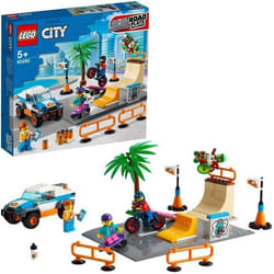 LEGO® City 60290 Le skatepark Jeu de Construction avec Skateboard Vélo BMX Camion Jouet Idée Cadeau Enfants de 5 ans et +
