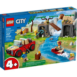 Jeux de construction - Le sauvetage des animaux 4x4 Lego City 60301