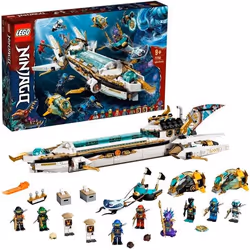 LEGO® 71756 NINJAGO® L’Hydro Bounty –Sous-marin avec Mini Figurines Kai et Nya Jouet Ninja pour Enfants 9 ans et plus