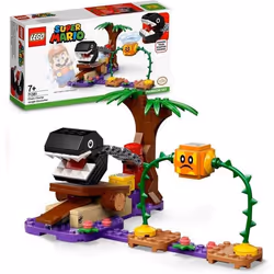 LEGO® Super Mario™71381 Ensemble d’extension La rencontre de Chomp dans la jungle jeu de construction avec figurine de Bramba ...