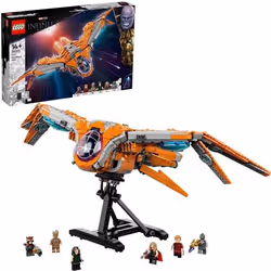 LEGO® Marvel 76193 Le Vaisseau des Gardiens Jouet de Vaisseau Spatial Figurine Groot Thor Jouet Avengers Super Héros LEGO