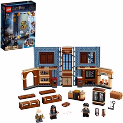 LEGO® Harry Potter™76385 Poudlard : Le cours de sortilèges livre incluant les figurines de Harry Potter™ et du professeur Fli ...