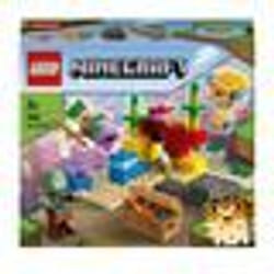 LEGO® Minecraft 21164 Le Récif Corallien Jouet avec Figurines dAlex un Zombie et une Épée