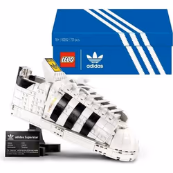 LEGO® 10282 Icons Ensemble chaussure adidas Originals Superstar Cadeau pour Adultes Set de Construction à Exposer