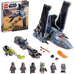 LEGO® 75314 Star Wars La Navette d’Attaque du Bad Batch Jouet pour Enfants de 9 ans et Plus avec 5 Figurines LEGO Star Wars
