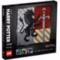 LEGO® Art 31201 Harry Potter™ Les blasons de Poudlard tableau de décoration mural loisir créatif pour adultes