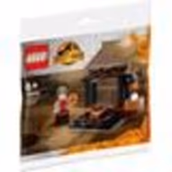 Jouet de construction - LEGO - Jurassic World 30390 - Dinosaure - Stand de marché - 4 ans et plus
