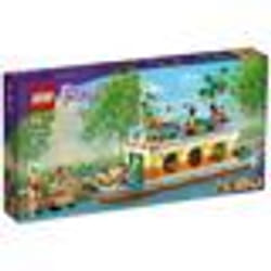 LEGO® 41702 Friends La Péniche Jouet Bateau pour Enfants dès 7 ans avec Jardin 4 Mini-Poupées Figurines Animaux Set Nature