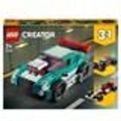LEGO® 31127 Creator 3 en 1 Le Bolide De Rue Jouet de Voiture de Course Modèles de Sport ou Hot Rod