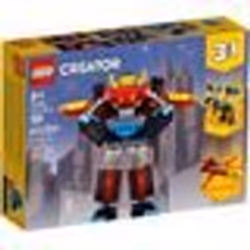 LEGO® Creator 31124 Le Super Robot Jouet 3 en 1 Robot Dragon Avion