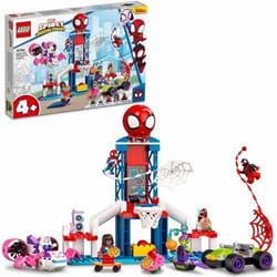 LEGO® 10784 Marvel Spidey et Ses Amis Extraordinaires La Base Secrète du QG de Spider-Man Jouet Enfants +4 ans avec Miles Morales