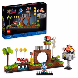 Jeux de construction Sonic Hedgehog Green Hill Zone Lego
