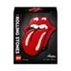 LEGO® 31206 Art The Rolling Stones Accessoire de Décoration Intérieure et Loisir Créatif pour Adultes Cadeau Musique Rocknroll