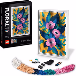 LEGO ART 31207 Art Floral Accessoire Décoration Intérieure Fleurs Artificielles Adultes