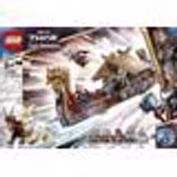 LEGO® 76208 Marvel Le Drakkar de Thor Jouet à Construire de Bateau avec Minifigurines Avengers et Stormbreaker dès 8 ans