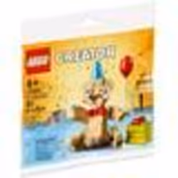 Jouet de construction - LEGO - Sac en plastique motif ours - 80 pièces - 6 ans et plus