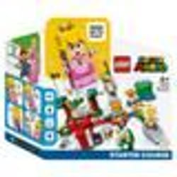 LEGO 71403 Super Mario Pack de Démarrage Les Aventures de Peach Jouet Lemmy Figurine Interactive Toad pour Enfants 6 Ans