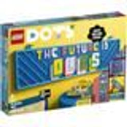 LEGO 41952 DOTS Le Grand Tableau à Message Personnalisable Activité Manuelle Création de Décoration Cadeau Filles et Garçons