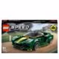 LEGO® 76907 Speed Champions Lotus Evija Voiture de Course Jouet Réduit Avec Minifigure de Pilote de Course Jouet Pour Enfants