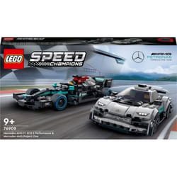 Lego Playset Speed Champions: Mercedes-AMG F1 W12 E Performance & Mercedes-AMG Project One 76909