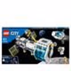 LEGO® 60349 City La Station Spatiale Lunaire Ensemble Inspiré de la NASA Jouet sur lEspace avec Astronautes Enfants 6 Ans