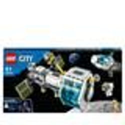 LEGO® 60349 City La Station Spatiale Lunaire Ensemble Inspiré de la NASA Jouet sur lEspace avec Astronautes Enfants 6 Ans