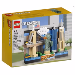 Maquette 3D - LEGO - 40519 - Carte Postale New York - Statue de la Liberté - À monter soi-même