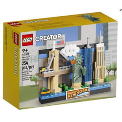 Maquette 3D - LEGO - 40519 - Carte Postale New York - Statue de la Liberté - À monter soi-même