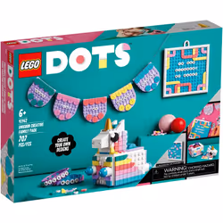LEGO® DOTS™ 41962 Le kit créatif familial Licorne