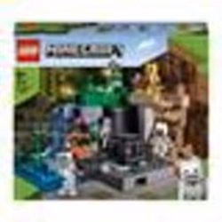 LEGO 21189 Minecraft Le Donjon du Squelette Jouet Construction Figurine Squelette avec Accessoires Grotte