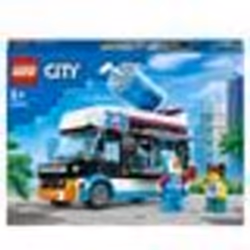 LEGO® City 60384 Le Camion à Granités du Pingouin Jouet Camion Enfants 5 Ans avec Figurines