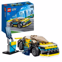 LEGO® City 60383 La Voiture de Sport Électrique Jouet Enfants 5 Ans Set de Voiture de Course