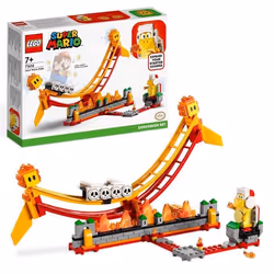 Jeux de construction extension Le manège de la vague de lave Lego Mario Bros - TU