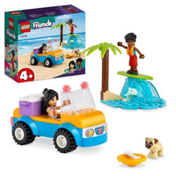 LEGO® Friends 41725 La Journée à la Plage en Buggy Jouet avec Voiture Surf et Mini-Poupées