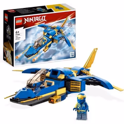 LEGO® NINJAGO 71784 Le Jet Supersonique de Jay – Évolution Jouet Avion Ninja Évolutif