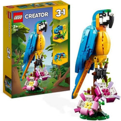 Lego Playset Creator 31136 Exotic parrot with frog and fish 3-en-1 253 Pièces