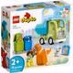 LEGO® DUPLO 10987 Le Camion de Recyclage Jouets Éducatifs et de Tri de Couleurs Enfants 2 Ans