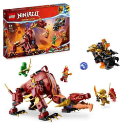 LEGO® NINJAGO 71793 Le Dragon de Lave Transformable de Heatwave Jouet de Dragon avec Minifigurines