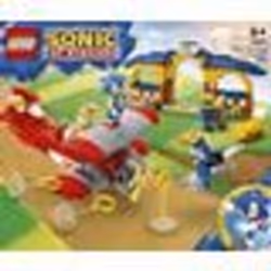LEGO® Sonic the Hedgehog 76991 L’avion Tornado et lAtelier de Tails Jeu de Construction avec 4 Figurines de Personnages