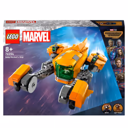 Jeux de construction vaisseau de bebe Lego Rocket Marvel