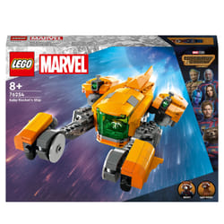 Jeux de construction vaisseau de bebe Lego Rocket Marvel